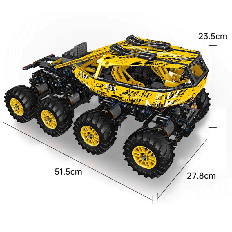 Ultimate RC 8 Wheel Offroad Machine - 1961pcs