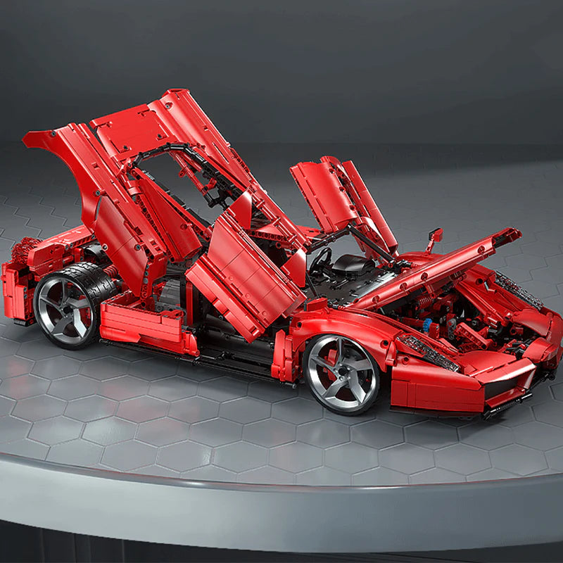 Italian Red Super Sport Car - 4301pcs