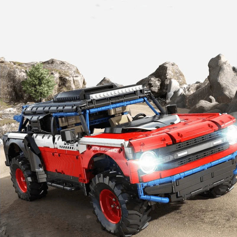 SUV Super Offroad Rouge Américain - 2920 pièces