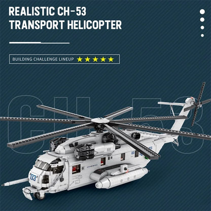 Helicóptero de transporte CH-53 - 2191 piezas