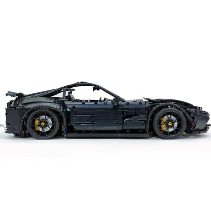 Italian Black Super Sport Car - 3097pcs