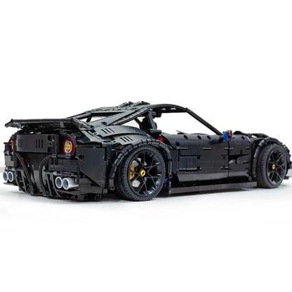 Italian Black Super Sport Car - 3097pcs